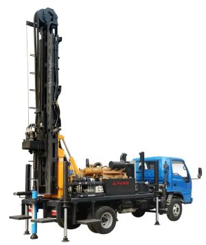 200 Meters Truck Mounted Water Well Drilling Rig Drilling Rig for Water Well DTH Drilling Machine